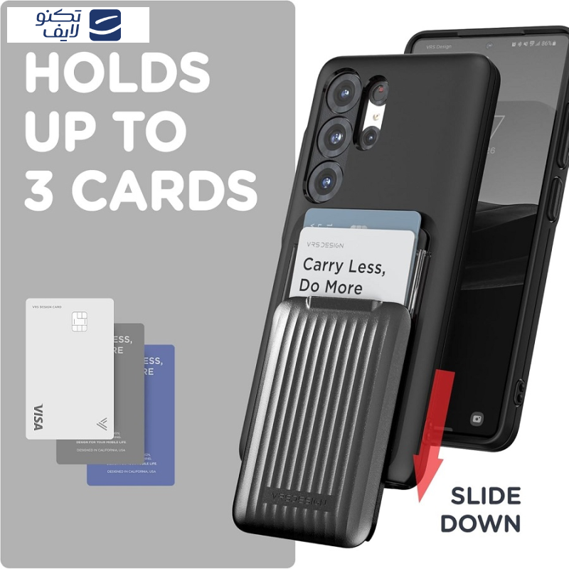 کاور وی آر اس مدل D-Wallet Orb Fit مناسب برای گوشی موبایل سامسونگ Galaxy S25 Ultra  کاور وی آر اس مدل D-Wallet Orb Fit مناسب برای گوشی موبایل سامسونگ Galaxy S25 Ultra