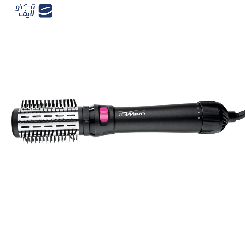 سشوار چرخشی پروویو مدل PW-3112، موتور DC با توان مصرفی 1000 وات، دارای قابلیت باد سرد، فناوری تولید یون، سیم گردان، با حالت حجمدهنده و صافکننده، تنظیم حرارت 3 حالته و کنترل سرعت 2 حالته، به همراه سری متمرکزکننده پهن و باریک سشوار چرخشی پروویو مدل PW-3112، موتور DC با توان مصرفی 1000 وات، دارای قابلیت باد سرد، فناوری تولید یون، سیم گردان، با حالت حجمدهنده و صافکننده، تنظیم حرارت 3 حالته و کنترل سرعت 2 حالته، به همراه سری متمرکزکننده پهن و باریک