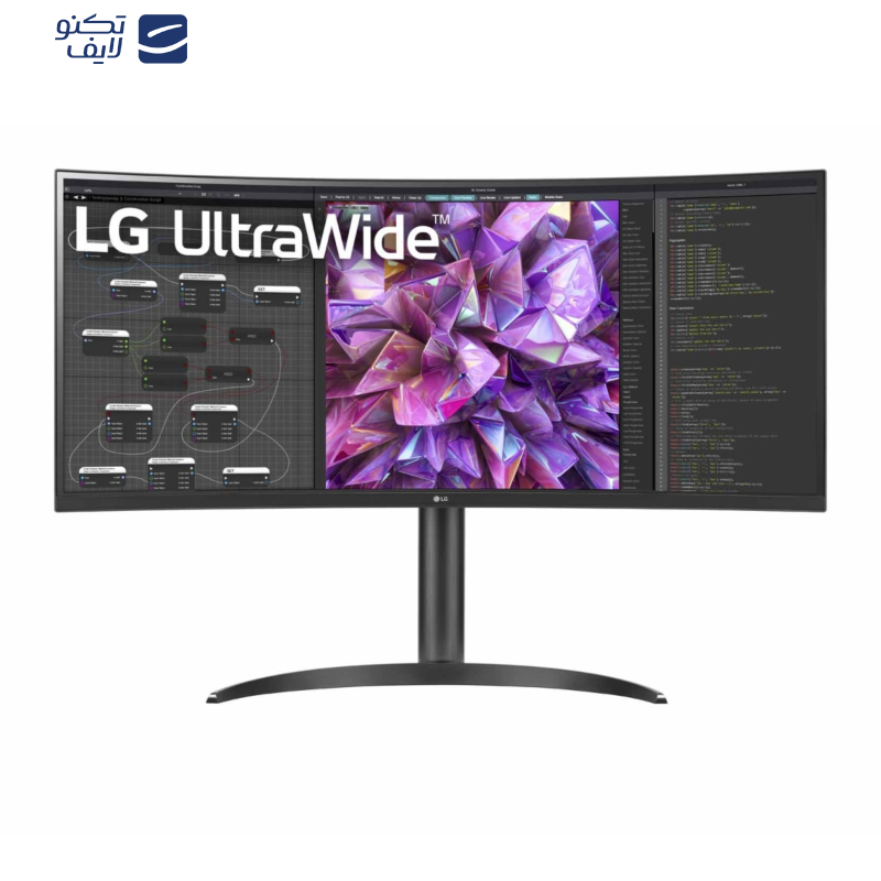 مانیتور خمیده ال جی مدل 34WQ75C-B سایز 34 اینچ مانیتور خمیده ال جی مدل 34WQ75C-B سایز 34 اینچ