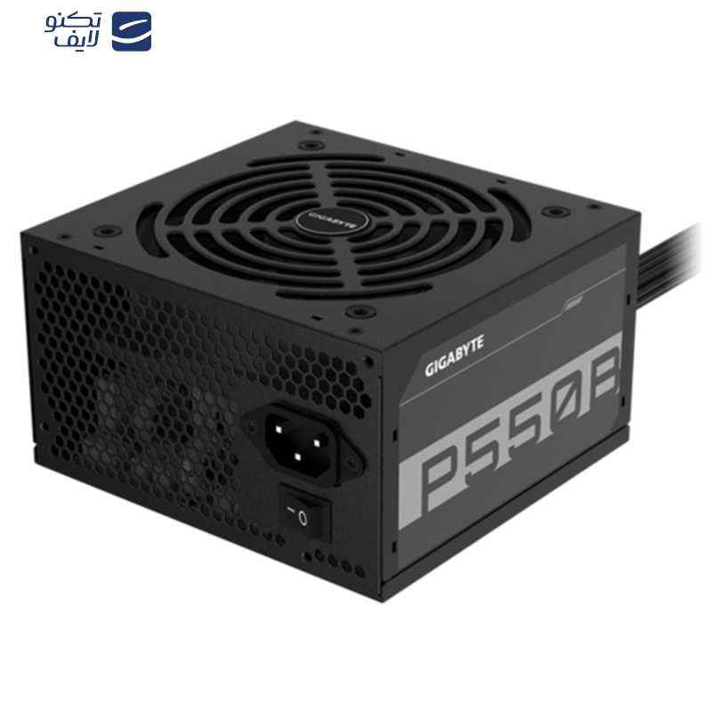 منبع تغذیه کامپیوتر گیگابایت مدل P550B منبع تغذیه کامپیوتر گیگابایت مدل P550B