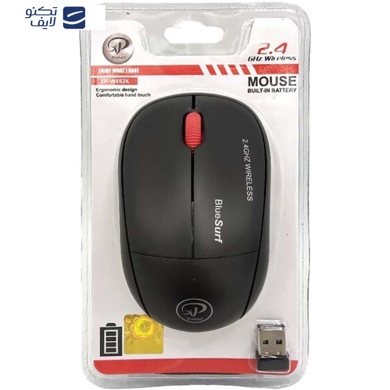 ماوس بی سیم ایکس پی-پروداکت مدل XP-W492K ماوس بی سیم ایکس پی-پروداکت مدل XP-W492K