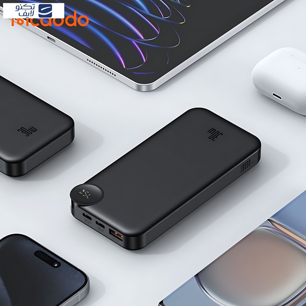 پاوربانک مک دودو مدل MC-3850 ظرفیت 10000 میلی آمپرساعت پاوربانک مک دودو مدل MC-3850 ظرفیت 10000 میلی آمپرساعت