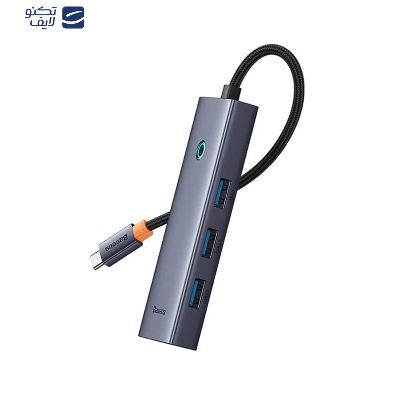 هاب 4 پورت USB-C بیسوس مدل B0005280A813 هاب 4 پورت USB-C بیسوس مدل B0005280A813