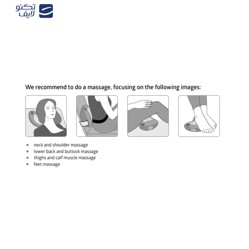 ماساژور گردن بی ول مدل MED 420 ماساژور گردن بی ول مدل MED 420