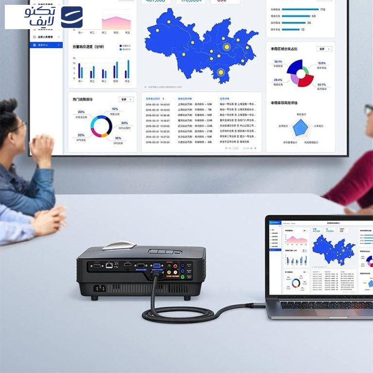 کابل تبدیل HDMI به VGA مک دودو مدل CA-7770 طول 2 متر کابل تبدیل HDMI به VGA مک دودو مدل CA-7770 طول 2 متر