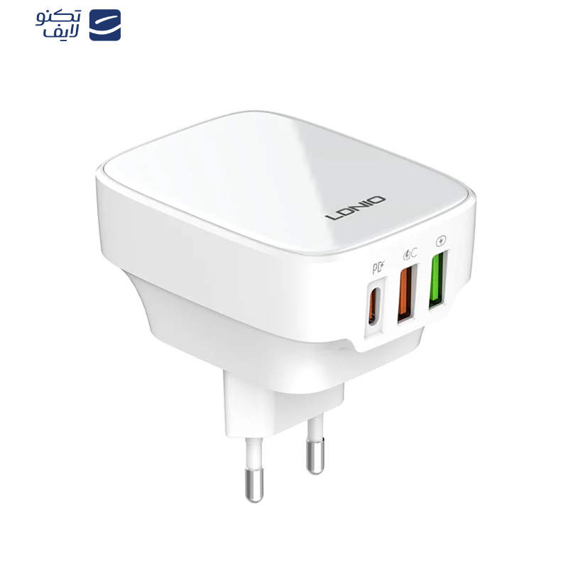 شارژر دیواری 32 وات الدینیو مدل Q334 به همراه کابل USB-C شارژر دیواری 32 وات الدینیو مدل Q334 به همراه کابل USB-C