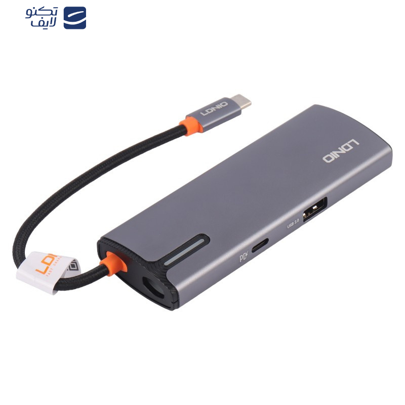 هاب 6 پورت USB-C الدنیو مدل DS-16U هاب 6 پورت USB-C الدنیو مدل DS-16U