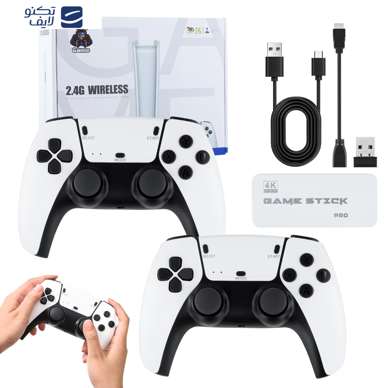 کنسول بازی گیم استیک پرو طرح ps5 مدل Game stick 4K Ultra کنسول بازی گیم استیک پرو طرح ps5 مدل Game stick 4K Ultra