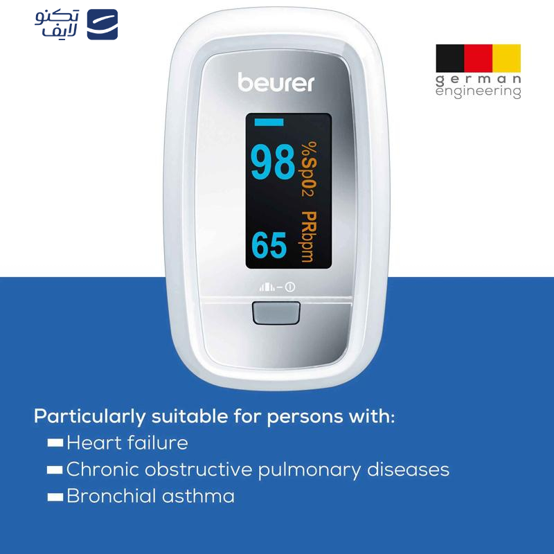 پالس اکسیمتر بیورر مدل PO 30 پالس اکسیمتر بیورر مدل PO 30