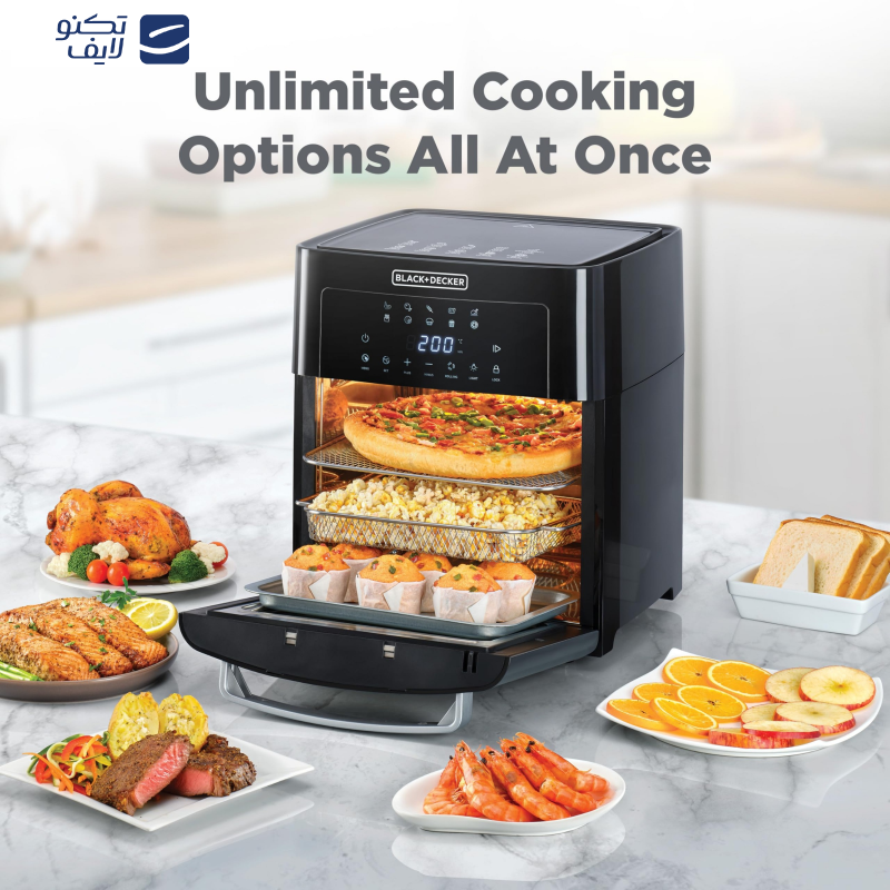 سرخ کن بدون روغن بلک اند دکر مدل AOF-150