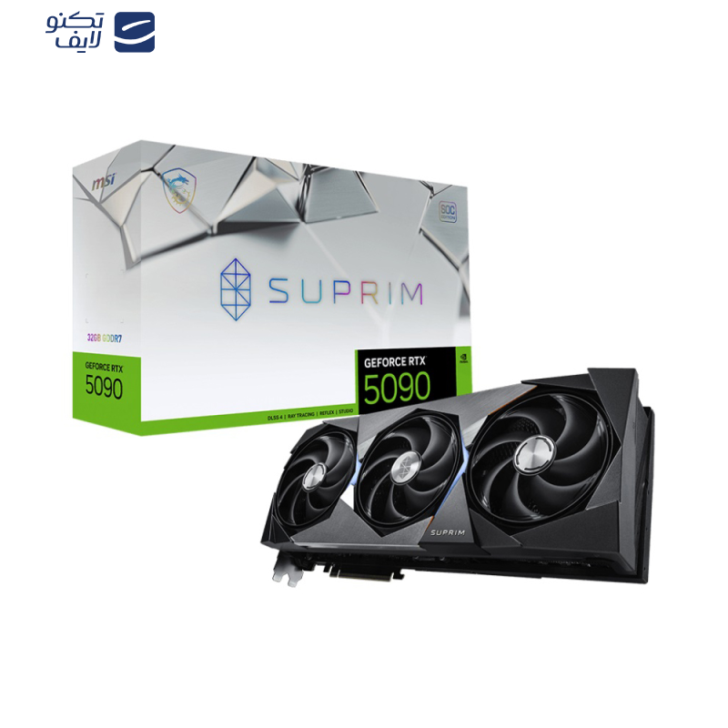 کارت گرافیک ام اس آی مدل GeForce RTX 5090 32G SUPRIM کارت گرافیک ام اس آی مدل GeForce RTX 5090 32G SUPRIM