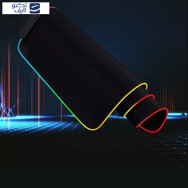ماوس پد گیمینگ مدل RGB کد GMS_WT_5