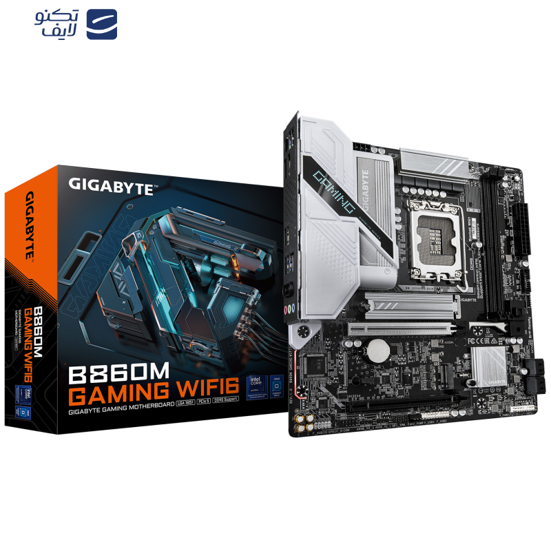 مادربرد گیگابایت مدل B860M GAMING WIFI6 مادربرد گیگابایت مدل B860M GAMING WIFI6