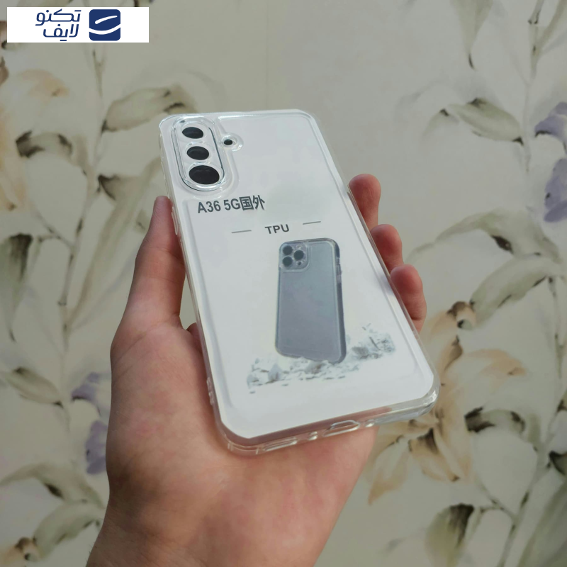 کاور زیفرند مدل ژله ای محافظ لنز دار مناسب برای گوشی موبایل سامسونگ Galaxy A36