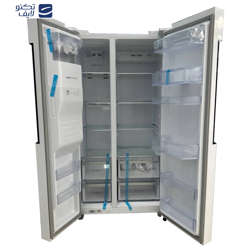 یخچال و فریزر ساید بای ساید 28 فوت اسنوا مدل S1Di-S100-W یخچال و فریزر ساید بای ساید 28 فوت اسنوا مدل S1Di-S100-W