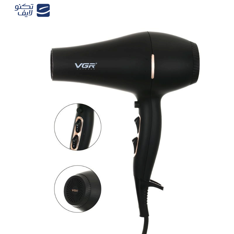 سشوار وی جی ار مدل V-433 سشوار وی جی ار مدل V-433