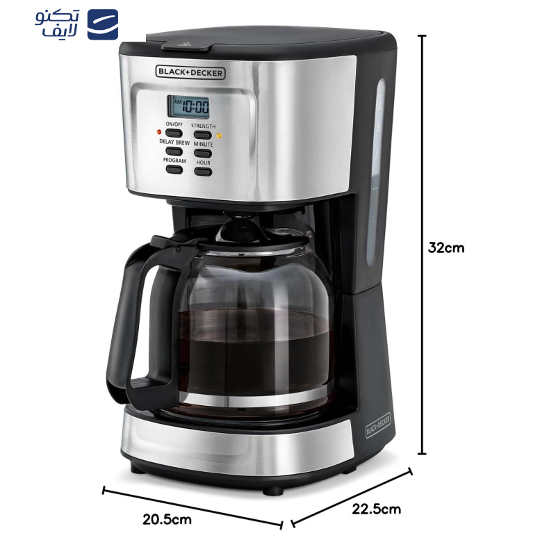 قهوه ساز بلک اند دکر مدل DCM85 قهوه ساز بلک اند دکر مدل DCM85