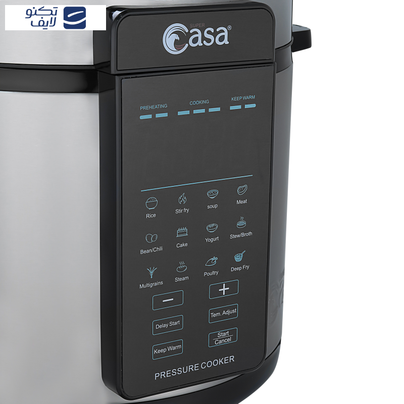 زودپز برقی سوپر کاسا مدل CA-206 زودپز برقی سوپر کاسا مدل CA-206