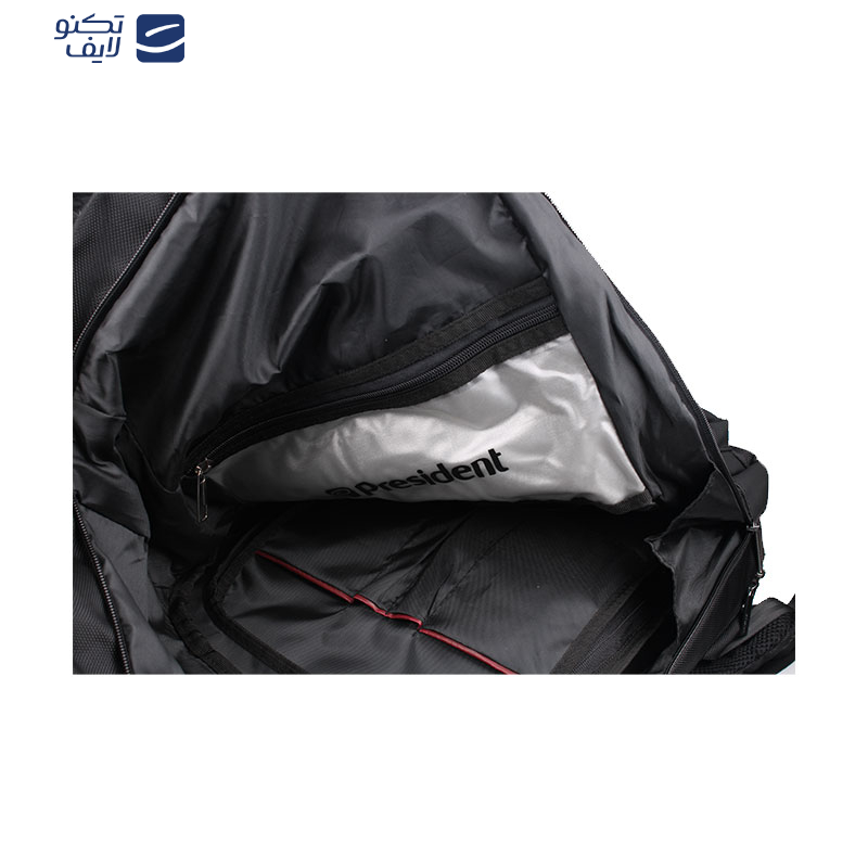 کوله پشتی لپ تاپ پرزیدنت مدل نولان مناسب برای لپ تاپ 14.1 تا 15.6 اینچی کوله پشتی لپ تاپ پرزیدنت مدل نولان مناسب برای لپ تاپ 14.1 تا 15.6 اینچی