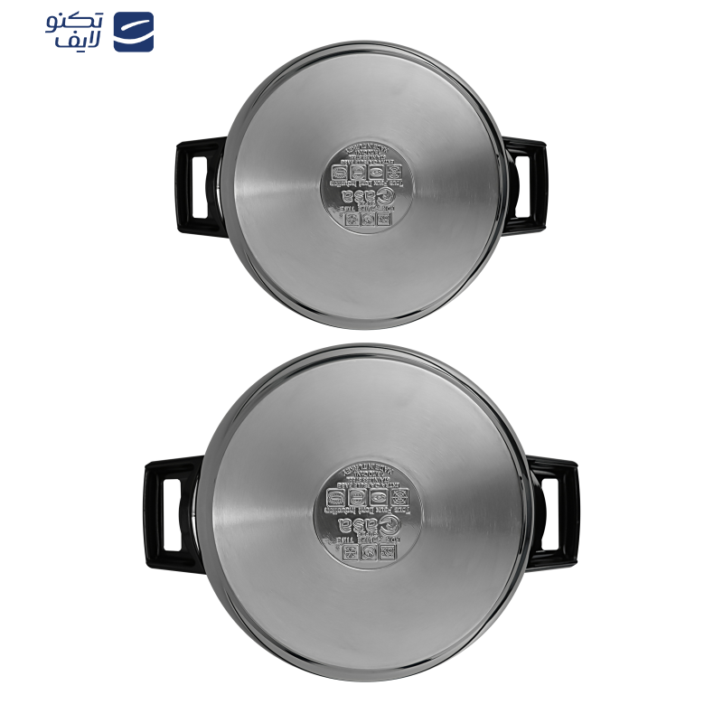 زودپز دوقلو سوپر کاسا مدل Belma گنجایش 6 و 4 لیتر زودپز دوقلو سوپر کاسا مدل Belma گنجایش 6 و 4 لیتر