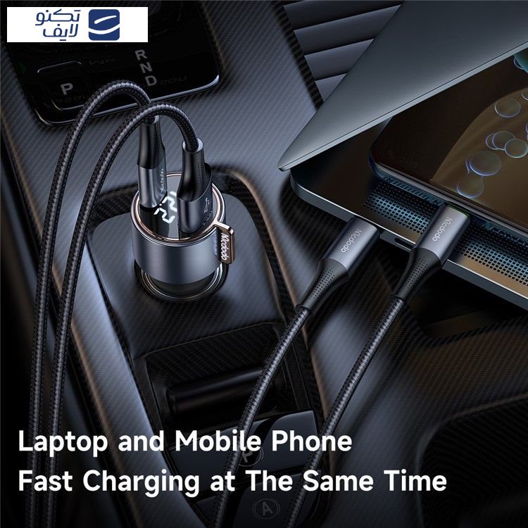 شارژر فندکى 30وات مک دودو مدل CC-3690 شارژر فندکى 30وات مک دودو مدل CC-3690