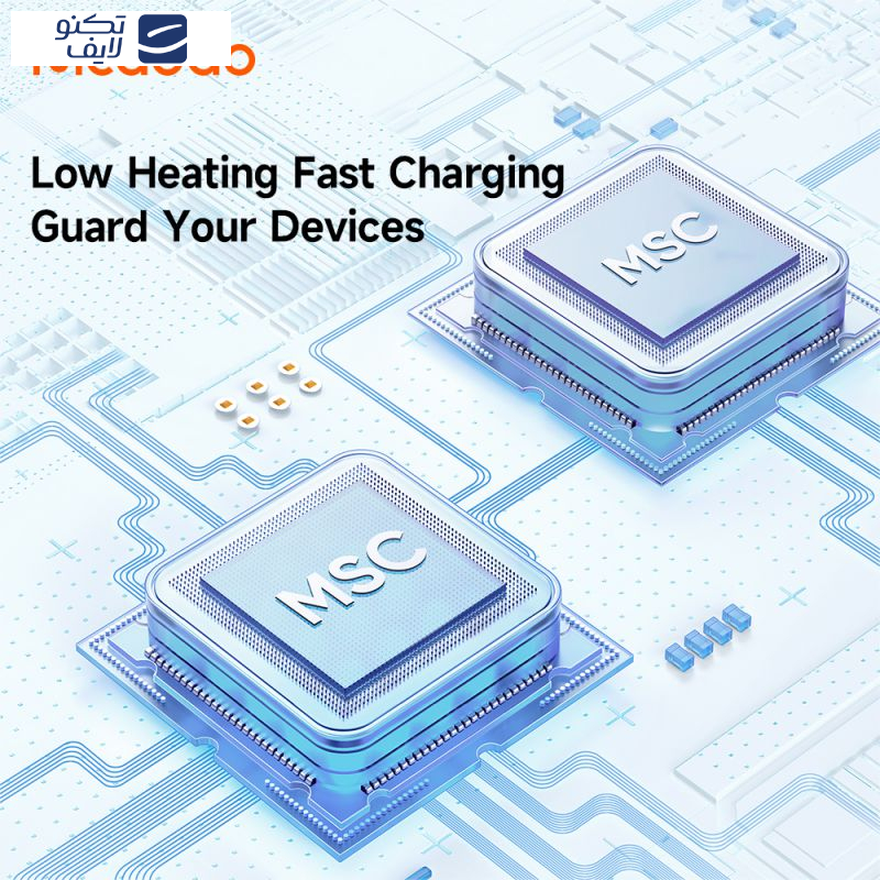 کابل تبدیل لایتنینگ به USB-C مک دودو مدل CA-2850 طول 1.2 متر کابل تبدیل لایتنینگ به USB-C مک دودو مدل CA-2850 طول 1.2 متر