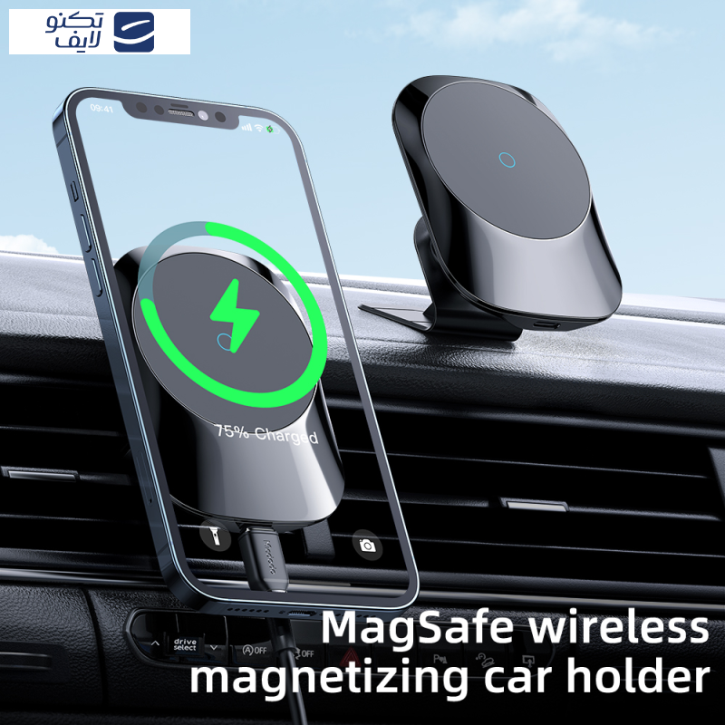 پایه نگهدارنده و شارژر بی سیم گوشی موبایل مک دودو مدل CH-7071 پایه نگهدارنده و شارژر بی سیم گوشی موبایل مک دودو مدل CH-7071