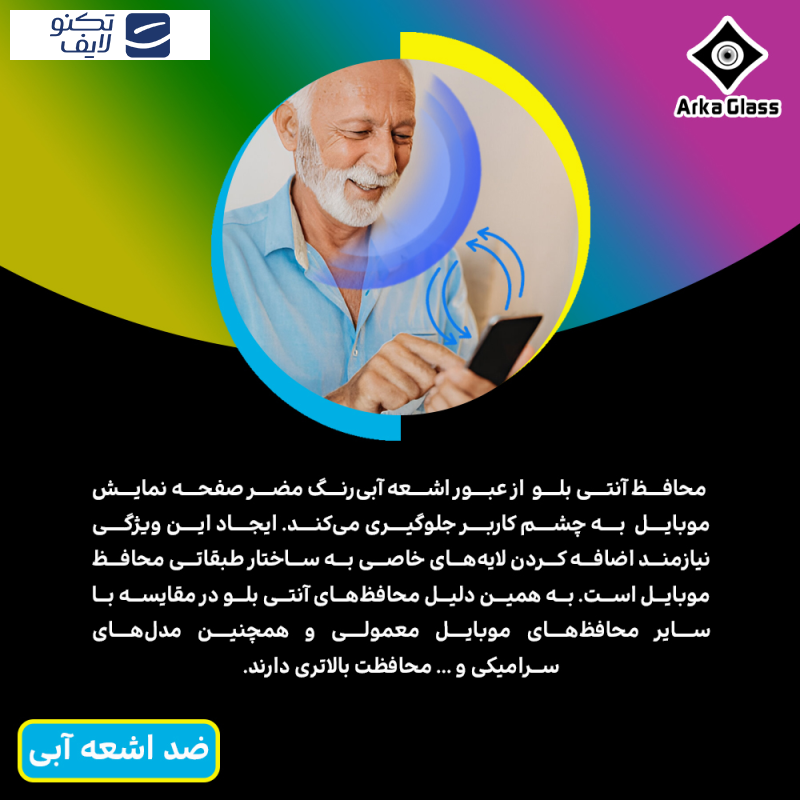 محافظ صفحه نمایش ضداشعه آبی آرکا گلس مدل Tough مناسب برای گوشی موبایل سامسونگ Galaxy A36 محافظ صفحه نمایش ضداشعه آبی آرکا گلس مدل Tough مناسب برای گوشی موبایل سامسونگ Galaxy A36