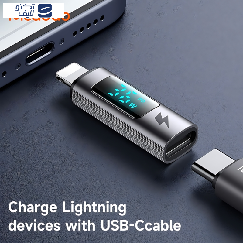 مبدل USB-C به لایتنینگ مک دودو مدل OT-610 36W مبدل USB-C به لایتنینگ مک دودو مدل OT-610 36W
