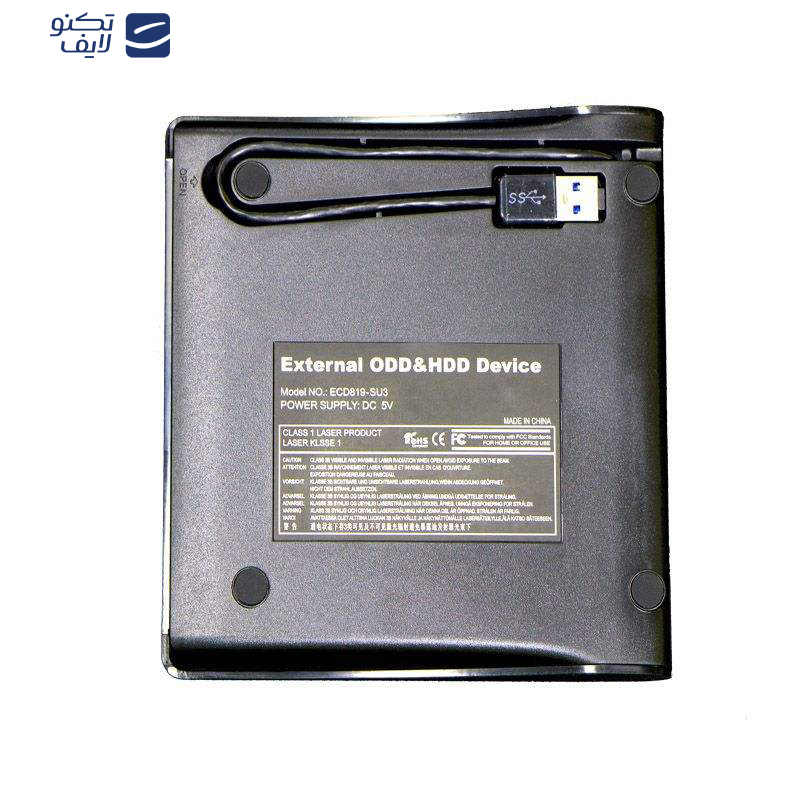 باکس تبدیل DVD رایتر USB 3.0 اینترنال SATA به اکسترنال ونتولینک مدل 12.7mm باکس تبدیل DVD رایتر USB 3.0 اینترنال SATA به اکسترنال ونتولینک مدل 12.7mm