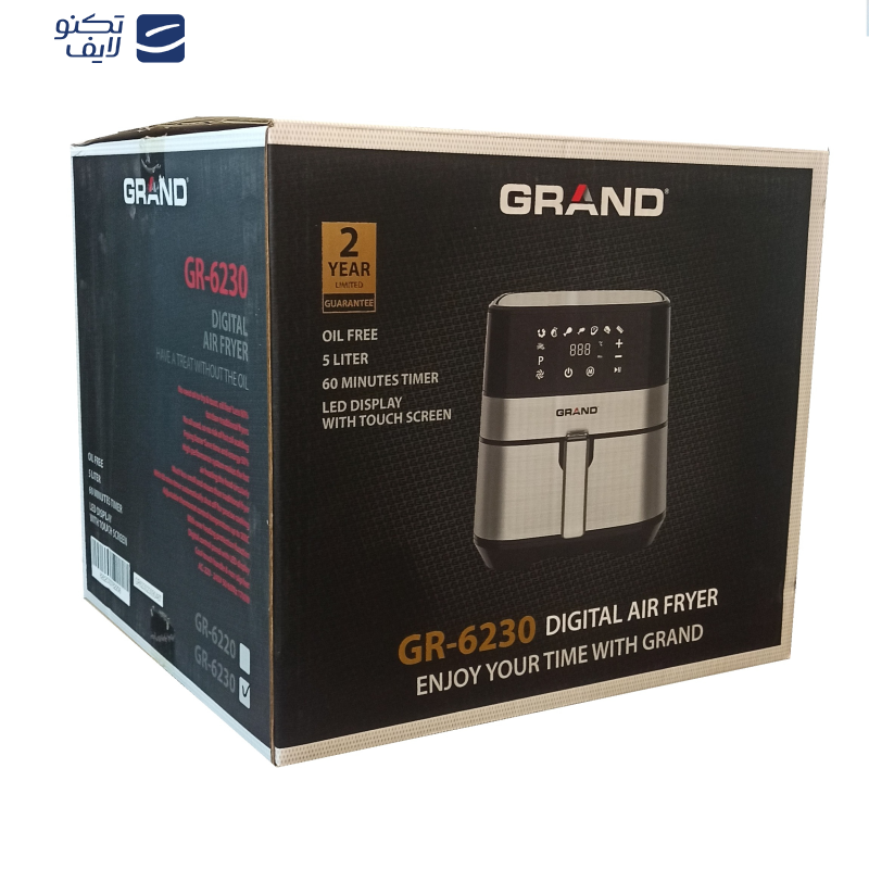 سرخ کن بدون روغن گرند مدل GR-6230 سرخ کن بدون روغن گرند مدل GR-6230