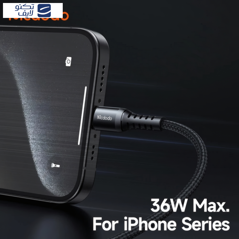 کابل USB-C مک دودو مدل Bending CA-564 طول 1 متر کابل USB-C مک دودو مدل Bending CA-564 طول 1 متر