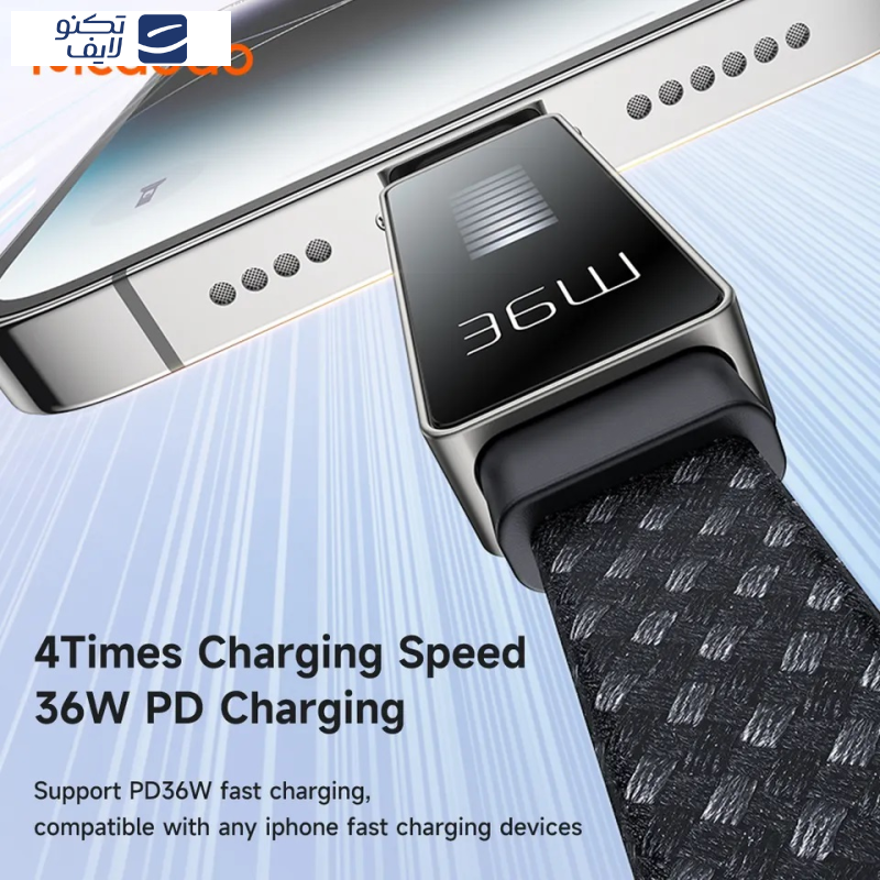 کابل تبدیل USB-C به لایتنینگ مک دودو مدل CA-496 طول 1.2 متر کابل تبدیل USB-C به لایتنینگ مک دودو مدل CA-496 طول 1.2 متر