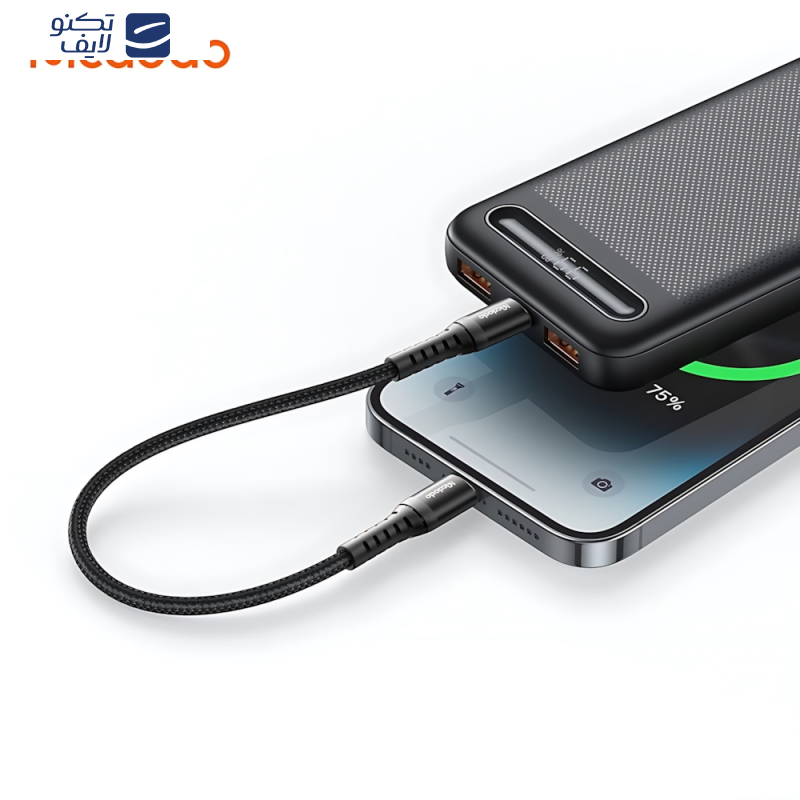 کابل تبدیل USB-C به لایتنینگ مک دودو مدل CA-563 طول 0.2 متر کابل تبدیل USB-C به لایتنینگ مک دودو مدل CA-563 طول 0.2 متر