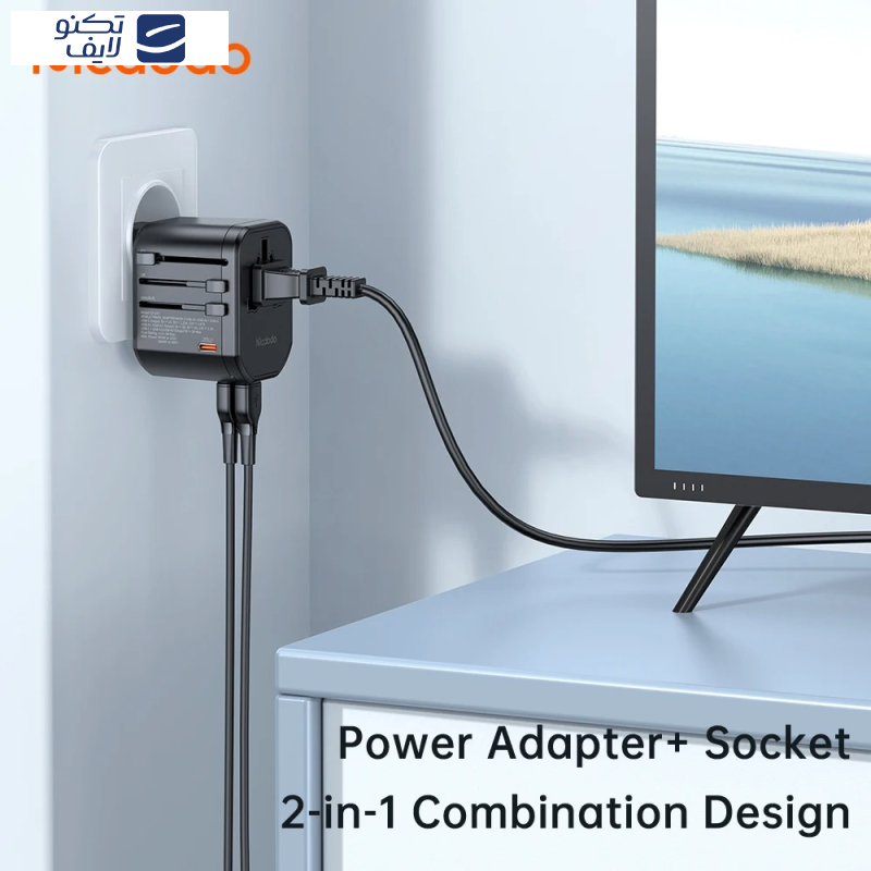 شارژر دیواری 20 وات مک دودو مدل CP-347 شارژر دیواری 20 وات مک دودو مدل CP-347