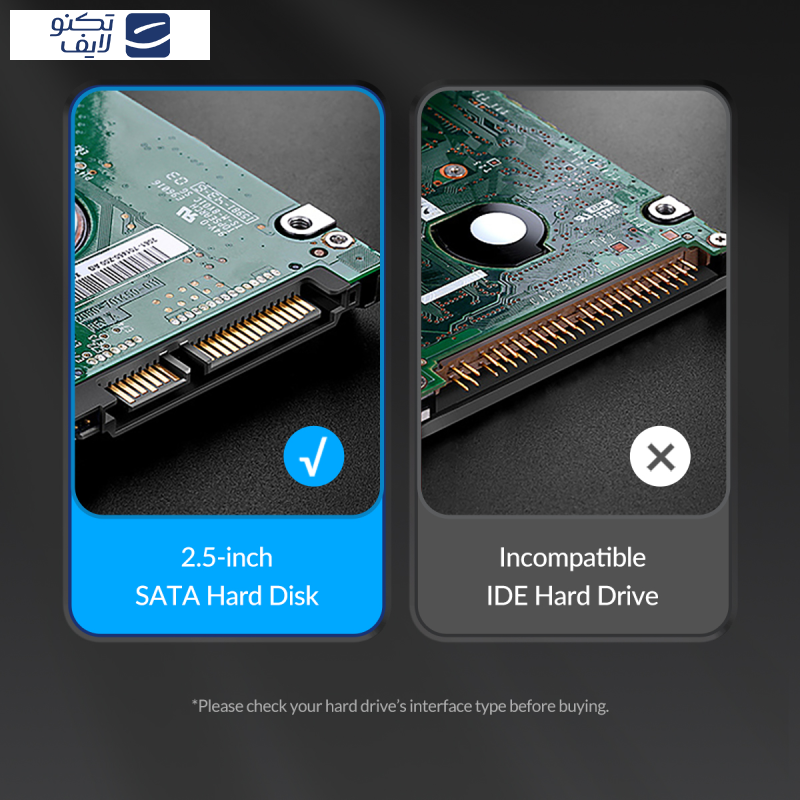 قاب هارد اکسترنال 3.5 اینچی اوریکو Type-C مدل M35C3 قاب هارد اکسترنال 3.5 اینچی اوریکو Type-C مدل M35C3