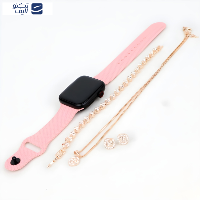 ساعت هوشمند ۴۱ میلی متری ویسمی مدل WS-X18 MINI به همراه هدفون ساعت هوشمند ۴۱ میلی متری ویسمی مدل WS-X18 MINI به همراه هدفون