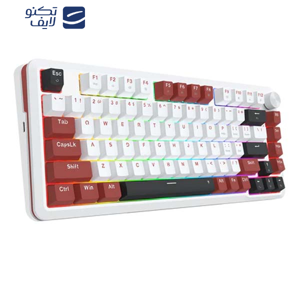 کیبورد گیمینگ باسیم ردراگون مدل STORMHUNTER K721WRB-RGB کیبورد گیمینگ باسیم ردراگون مدل STORMHUNTER K721WRB-RGB
