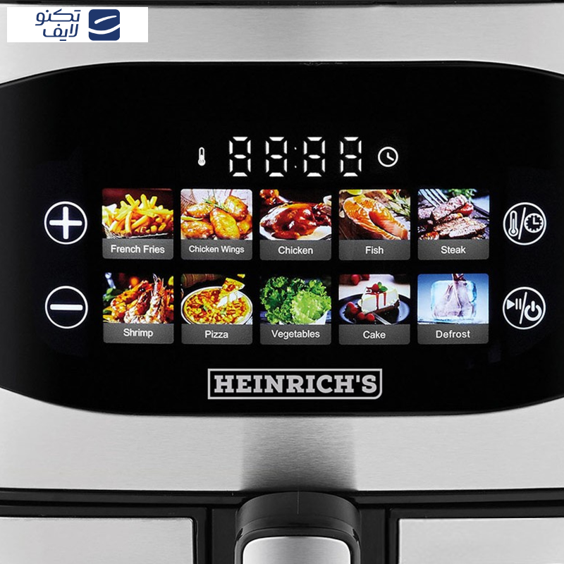 سرخ کن بدون روغن 9 لیتری هنریچ مدل HFR 8219 سرخ کن بدون روغن 9 لیتری هنریچ مدل HFR 8219