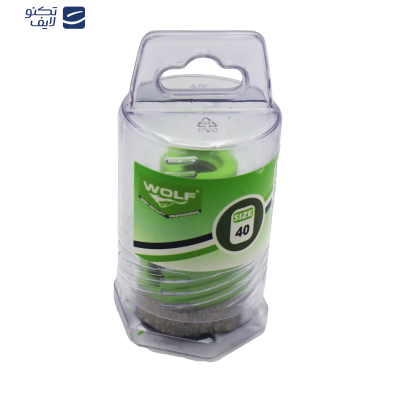 گردبر فرزی سنگ و سرامیک ولف مدل YP-040 به همراه رابط تبدیل به دریل سایز 40 میلی متر گردبر فرزی سنگ و سرامیک ولف مدل YP-040 به همراه رابط تبدیل به دریل سایز 40 میلی متر