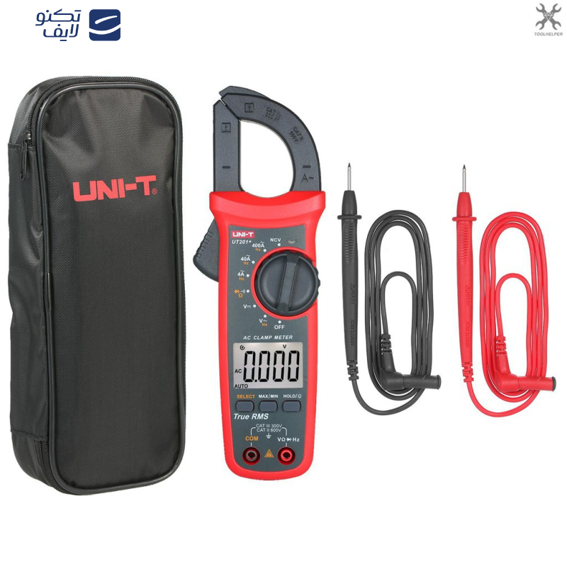 کلمپ آمپر متر یونی-تی مدل UT201 PLUS کلمپ آمپر متر یونی-تی مدل UT201 PLUS