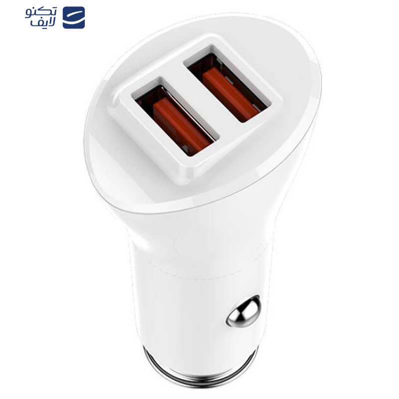 شارژر فندکی الدینیو مدل C511Q به همراه کابل تبدیل microUSB شارژر فندکی الدینیو مدل C511Q به همراه کابل تبدیل microUSB