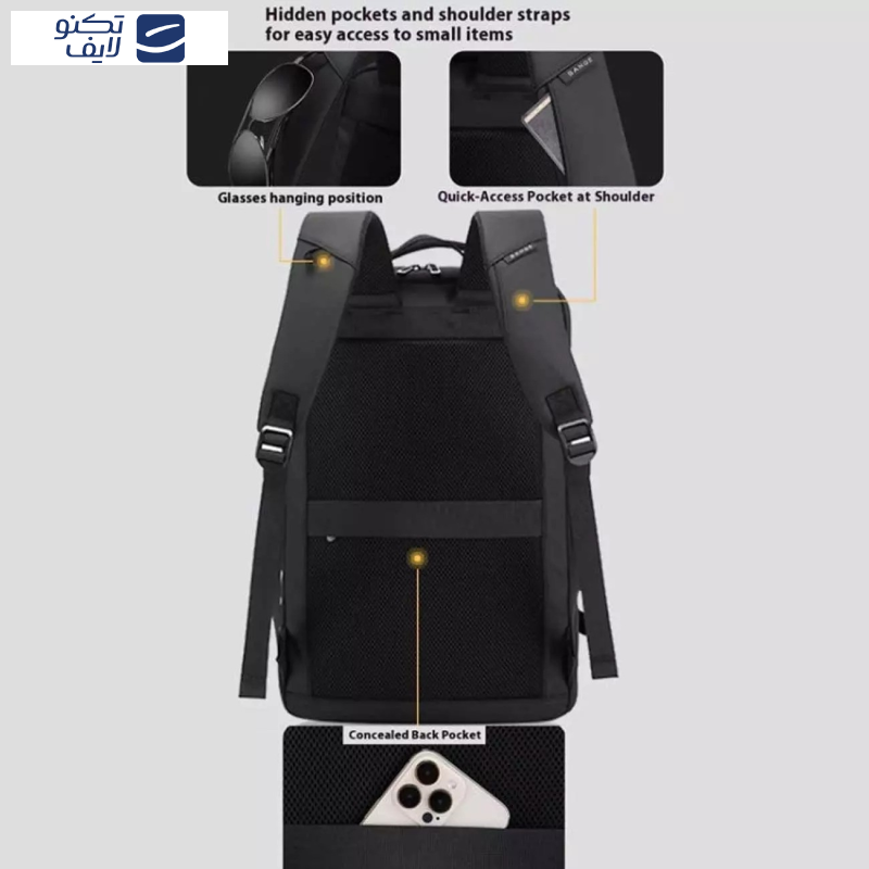 کوله پشتی لپ تاپ بنج مدل 3029 مناسب برای لپ تاپ  تا 15.6 اینچی کوله پشتی لپ تاپ بنج مدل 3029 مناسب برای لپ تاپ  تا 15.6 اینچی