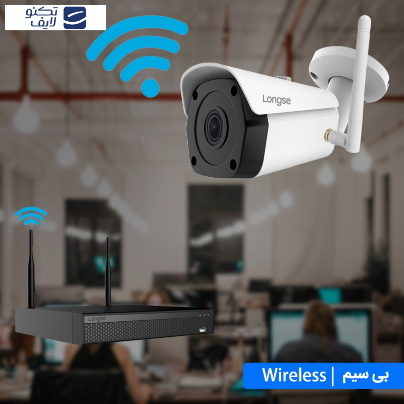 سیستم امنیتی لانگسی مدل WIFI3604DE4FK500 سیستم امنیتی لانگسی مدل WIFI3604DE4FK500