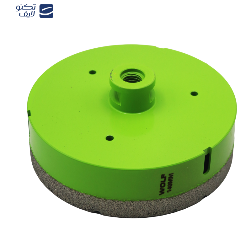 گردبر فرزی سنگ و سرامیک ولف مدل YP-0140 به همراه رابط تبدیل به دریل سایز 140میلی متر  گردبر فرزی سنگ و سرامیک ولف مدل YP-0140 به همراه رابط تبدیل به دریل سایز 140میلی متر