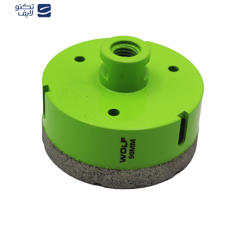 گردبر فرزی سنگ و سرامیک ولف مدل YP-090 به همراه رابط تبدیل به دریل سایز90 میلی متر  گردبر فرزی سنگ و سرامیک ولف مدل YP-090 به همراه رابط تبدیل به دریل سایز90 میلی متر