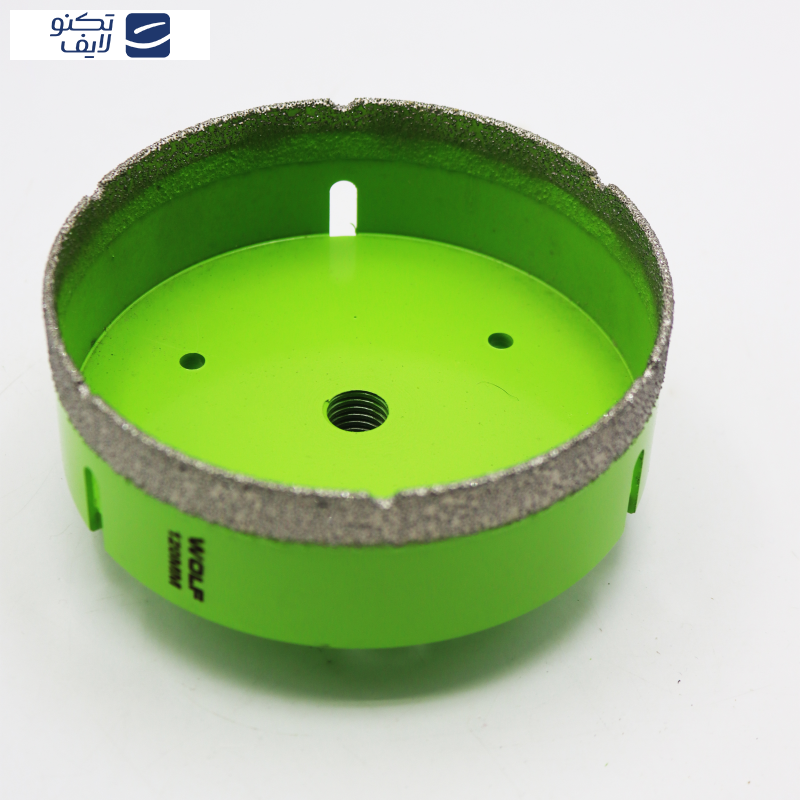 گردبر فرزی سنگ و سرامیک ولف مدل YP-0120  به همراه رابط تبدیل به دریل سایز 120 میلی متر  گردبر فرزی سنگ و سرامیک ولف مدل YP-0120  به همراه رابط تبدیل به دریل سایز 120 میلی متر