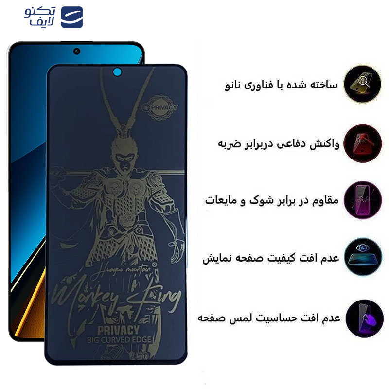 کاور اپیکوی مدل wukong privacy مناسب برای گوشی موبایل شیائومی Poco X6 Pro 5G/ X6 Neo/ M6 Pro 4G کاور اپیکوی مدل wukong privacy مناسب برای گوشی موبایل شیائومی Poco X6 Pro 5G/ X6 Neo/ M6 Pro 4G
