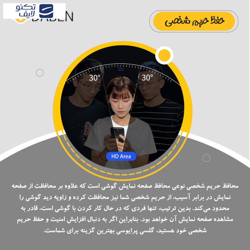 محافظ صفحه نمایش دبن مدل Tough مناسب برای گوشی موبایل گوگل Pixel 6 Pro