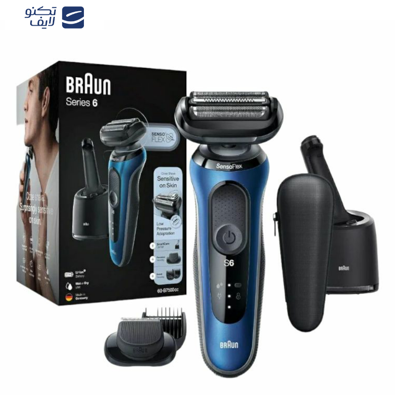 ماشین اصلاح موی صورت براون مدل 61B7500cc ماشین اصلاح موی صورت براون مدل 61B7500cc